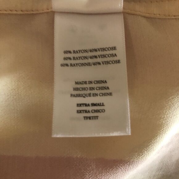 Rails NWT Women's Pacific Stripe Thea Tie Front Short Sleeve Top Size XS - Picture 10 of 12